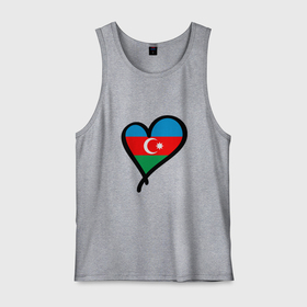 Мужская майка хлопок с принтом Azerbaijan Heart , 100% хлопок |  | europe | odlar yurdu | ussr | азер | азербайджан | азербайджанец | азия | баку | горы | европа | закавказье | кавказ | карта | каспийское море | республика | ссср | страна огней | турист | флаг