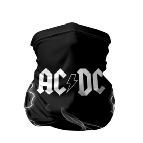 Бандана-труба 3D с принтом AC DC Fire. в Курске, 100% полиэстер, ткань с особыми свойствами — Activecool | плотность 150‒180 г/м2; хорошо тянется, но сохраняет форму | ac dc | acdc | ас дс | асдс | музыка | рок