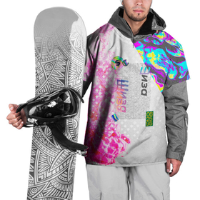 Накидка на куртку 3D с принтом Шаза. Психоделика в Тюмени, 100% полиэстер |  | бумага | голграфический | голография | градиент | дурка | дым | жидкость | потеки | псих | психоделика | смайлик | смайлики | стикеры | шиза | шизофпения