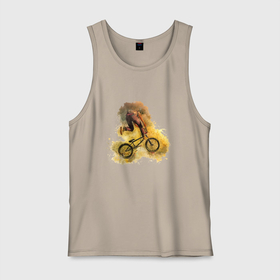 Мужская майка хлопок с принтом BMX Акварель в Тюмени, 100% хлопок |  | Тематика изображения на принте: bike | bmx | акварель | байк | велосипед | велосипедист | спорт | трюк | цикличный | экстрим