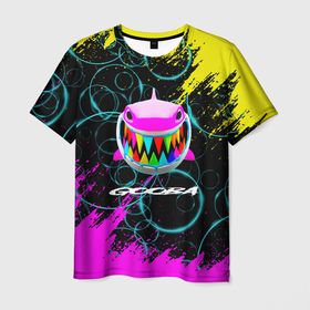 Мужская футболка 3D с принтом 6IX9INE пузыри в Екатеринбурге, 100% полиэфир | прямой крой, круглый вырез горловины, длина до линии бедер | 6ix9ine | 6ix9ine акула | daniel hernandez | gooba | rap | shark | six nine | tekashi | акула | даниэль эрнандес | музыка | реп | сикс найн | текаши