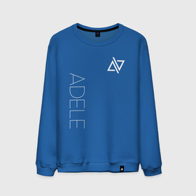 Мужской свитшот хлопок с принтом [Adele]   Logo в Санкт-Петербурге, 100% хлопок |  | adele | adele adkins | logo | адель | адель эдкинс | британская певица | лого | логотип | музыка | певица