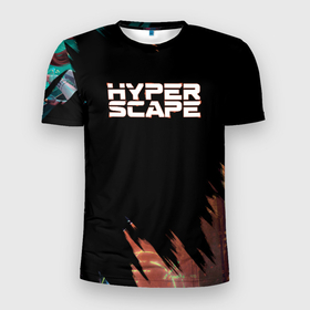Мужская футболка 3D Slim с принтом hyper scape gaming , 100% полиэстер с улучшенными характеристиками | приталенный силуэт, круглая горловина, широкие плечи, сужается к линии бедра | battle | battle royale | br | fortnite | gameplay | gaming | hyper | hyper scape | hyper scape 2021 | hyper scape gameplay | hyperscape | multiplayer | royale | ubisoft