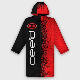 Дождевик унисекс 3D с принтом KIA CREED | Арт (По вертикали) в городе Новоалтайск,  |  | auto | kia | kia creed | logo | moto | motors | symbol | авто | автомобиль | вертикально | гонки | знак | киа | краска | лого | логотип | логотипы | марка | машина | мото | моторс | символ | символы | спрей