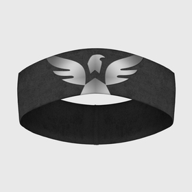 Повязка на голову 3D с принтом Команда Wings Gaming ,  |  | wings gaming | игры | киберспорт | логотип | надпись | название | птица | спорт | текстура