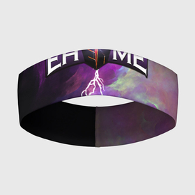 Повязка на голову 3D с принтом Logo Ehome ,  |  | ehome | киберспорт | логотип | молния | надпись | название | небо | облака | фон