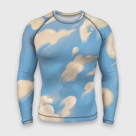 Мужской рашгард 3D с принтом Рисунок голубого неба с облаками маслом в Тюмени,  |  | ветер | иллюстрация | картина маслом | лето | небо | облака | облако | оранжевый | пейзаж | погода | природа | синий | страсть к путешествиям