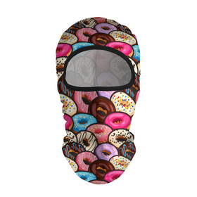 Балаклава 3D с принтом Sweet donut s , 100% полиэстер, ткань с особыми свойствами — Activecool | плотность 150–180 г/м2; хорошо тянется, но при этом сохраняет форму. Закрывает шею, вокруг отверстия для глаз кайма. Единый размер | confetti | donut | donuts | glaze | powder | shugar | sweet | глазурь | конфетти | пончик | пончики | пудра | сахар | сладкий