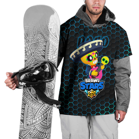 Накидка на куртку 3D с принтом Поко | Poco. BRAWL STARS (соты) в Тюмени, 100% полиэстер |  | brawl stars | games | poco | боец | бравл старс | браул старс | игры | поддержка | поко | редкий боец | супер