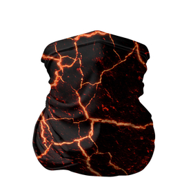 Бандана-труба 3D с принтом раскаленная лава hot lava в Новосибирске, 100% полиэстер, ткань с особыми свойствами — Activecool | плотность 150‒180 г/м2; хорошо тянется, но сохраняет форму | hot | hot lava | lava | лава | раскаленная лава