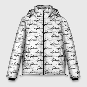 Мужская зимняя куртка 3D с принтом Syberia | Logo Pattern в Белгороде, верх — 100% полиэстер; подкладка — 100% полиэстер; утеплитель — 100% полиэстер | длина ниже бедра, свободный силуэт Оверсайз. Есть воротник-стойка, отстегивающийся капюшон и ветрозащитная планка. 

Боковые карманы с листочкой на кнопках и внутренний карман на молнии. | emblem | game | logo | pattern | syberia | игры | лого | логотип | логрус | паттерн | сиберия | сибирь | эмблема