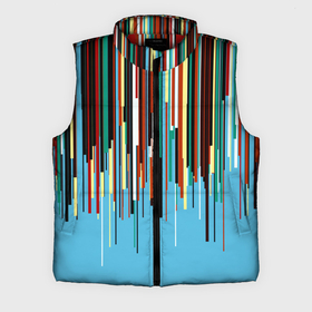 Мужской жилет утепленный 3D с принтом Glitch pattern 2087 ,  |  | color | fashion | glitch | vanguard | авангерд | глитч | мода | цвет
