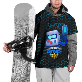 Накидка на куртку 3D с принтом 8 БИТ. BRAWL STARS (соты) в Курске, 100% полиэстер |  | 8bit | 8бит | brawl stars | games | боец | бравл старс | браул старс | игры | обычный боец | разрушитель | супер
