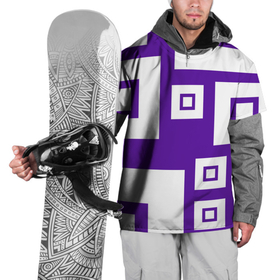 Накидка на куртку 3D с принтом Geometry Dash квадраты в Тюмени, 100% полиэстер |  | geometry dash | белый | геометри | геометри дэш | геометрия | квадрат | угловой | угол | фиолетовый