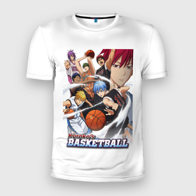 Мужская футболка 3D Slim с принтом Kurokos Basketball 1 , 100% полиэстер с улучшенными характеристиками | приталенный силуэт, круглая горловина, широкие плечи, сужается к линии бедра | akashi seijuro | animation | anime | kuroko no basuke | kurokos basketball | manga | taiga kagami | tetsuya kuroko | акаши сейджуро | анимация | аниме | баскетбол куроко | дзюмпэй | комикс | манга | поколение чудес | призрачный игрок | рико аи
