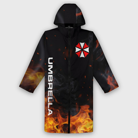 Дождевик унисекс 3D с принтом Umbrella Corporation Огонь. в городе Новоалтайск,  |  | corp | corporation | resident evil | umbrella | umbrella corporation | зомбиапокалипсис | зонт | игра