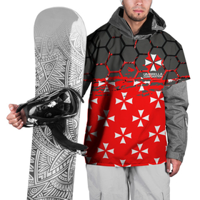 Накидка на куртку 3D с принтом [Umbrella Corporation]   Соты в Тюмени, 100% полиэстер |  | corp | corporation | resident evil | umbrella | umbrella corporation | зомбиапокалипсис | зонт | игра