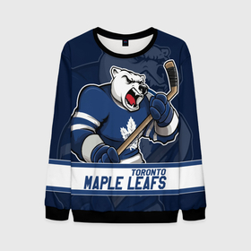 Мужской свитшот 3D с принтом Торонто Мейпл Лифс, Toronto Maple Leafs Маскот в Белгороде, 100% полиэстер с мягким внутренним слоем | круглый вырез горловины, мягкая резинка на манжетах и поясе, свободная посадка по фигуре | hockey | maple leafs | nhl | toronto | toronto maple leafs | usa | мейпл лифс | нхл | спорт | сша | торонто | торонто мейпл лифс | хоккей | шайба