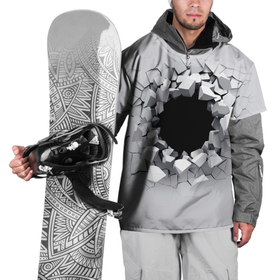Накидка на куртку 3D с принтом Portal 2099 , 100% полиэстер |  | entrance | hype | portal | texture | vanguard | авангард | вход | портал | текстура | хайп
