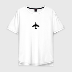 Мужская футболка хлопок Oversize с принтом САМОЛЕТ В ОТПУСК в Новосибирске, 100% хлопок | свободный крой, круглый ворот, “спинка” длиннее передней части | боинг | в отпуск | для отпуска | перелет | самолёт | самолет в отпуск | турист