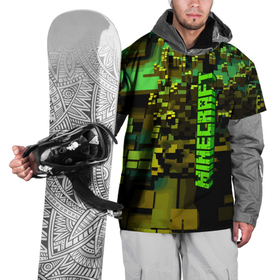 Накидка на куртку 3D с принтом Minecraft, pattern 2022 в Екатеринбурге, 100% полиэстер |  | Тематика изображения на принте: game | minecraft | pattern | vanguard | авангард | игра | майнкрафт | объём
