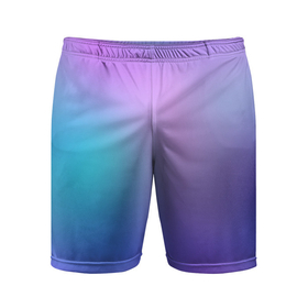Мужские шорты спортивные с принтом Радужное Размытие в Курске,  |  | радуга | радужное | размытие | разноцветное | цвета