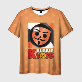 Мужская футболка 3D с принтом Bubble kvass в Кировске, 100% полиэфир | прямой крой, круглый вырез горловины, длина до линии бедер | бабл квас | бабл старс | бравл квас | бравл старс | игры | пародия
