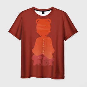 Мужская футболка 3D с принтом Сян Лин и Гоба на рассвете , 100% полиэфир | прямой крой, круглый вырез горловины, длина до линии бедер | genshin impact | арт | гоба | ли юэ | повар | порт | портовый город | рассвет | рисунок | сян лин | шеф повар | шеф повар ли юэ
