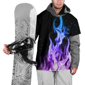 Накидка на куртку 3D с принтом ОГОНЬ НЕОНОВЫЙ в Новосибирске, 100% полиэстер |  | Тематика изображения на принте: абстракция | горит | неон | неоновый | огонь | пламя | пожар | синий | текстура | фиолетовый | яркий