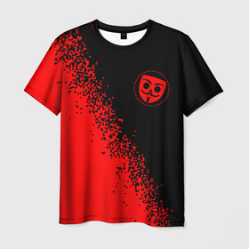 Мужская футболка 3D с принтом BUBBLE KVASS | Краска в Белгороде, 100% полиэфир | прямой крой, круглый вырез горловины, длина до линии бедер | brawl | bubble | game | games | kvas | logo | meme | memes | stars | бабл | бравл | игра | игры | квас | краска | лого | логотип | мем | мемы | символ | спрей | старс