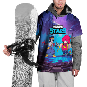 Накидка на куртку 3D с принтом GROM FANG BRAWL STARS в Кировске, 100% полиэстер |  | Тематика изображения на принте: brawl | brawl stars | brawlstars | fang | grom | бравлстарс | гром | фанг | фанк | фэнг