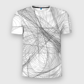 Мужская футболка 3D Slim с принтом Коллекция 