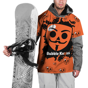 Накидка на куртку 3D с принтом ИГРА БАБЛ КВАС   BUBBLE KVASS в Тюмени, 100% полиэстер |  | brawl stars | бабл квас | бабле квас | баблквас | бравл старс | игра | мем