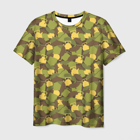 Мужская футболка 3D с принтом Кухонная Посуда (камуфляж) в Тюмени, 100% полиэфир | прямой крой, круглый вырез горловины, длина до линии бедер | camouflage | military | армия | боец | ввс | вдв | вмф | военный камуфляж | воин | война | гру | десантник | дшб | камуфляж | кгб | маскировка | масхалат | мвд | милитари | мчс | омон | охота | охрана | патриот | пво