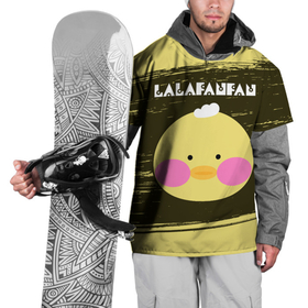Накидка на куртку 3D с принтом LALAFANFAN   Краски 5 в Тюмени, 100% полиэстер |  | duck | fanfan | lala | lalafanfan | игрушка | корейская | краска | лала | лалафанфан | малыш | милота | мягкая | плюшевая | утенок | утка | уточка | фанфан