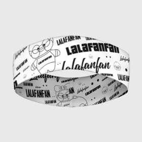 Повязка на голову 3D с принтом LALAFANFAN pattern   ЛАЛАФАНФАН паттерн в Кировске,  |  | kawaii | lalafanfan | игрушка | кавай | лалафанфан | милый | плюшевый | утенок | утка