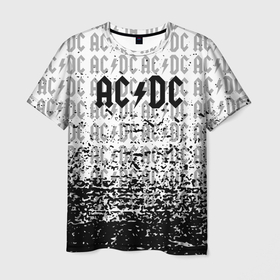 Мужская футболка 3D с принтом AC DC (rock) в Новосибирске, 100% полиэфир | прямой крой, круглый вырез горловины, длина до линии бедер | ac dc | acdc | acdc live | back in black | epic | hard rock | hells bells | highway to hell | metallica | rock | shoot to thrill | thunderstruck | you shook me all night long