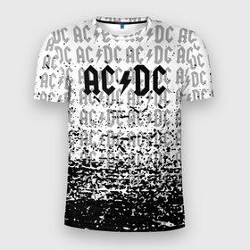 Мужская футболка 3D Slim с принтом AC DC (rock) в Санкт-Петербурге, 100% полиэстер с улучшенными характеристиками | приталенный силуэт, круглая горловина, широкие плечи, сужается к линии бедра | Тематика изображения на принте: ac dc | acdc | acdc live | back in black | epic | hard rock | hells bells | highway to hell | metallica | rock | shoot to thrill | thunderstruck | you shook me all night long