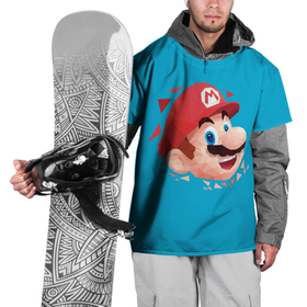 Накидка на куртку 3D с принтом Mario арт в Кировске, 100% полиэстер |  | game | games | mario | игра | игры | марио