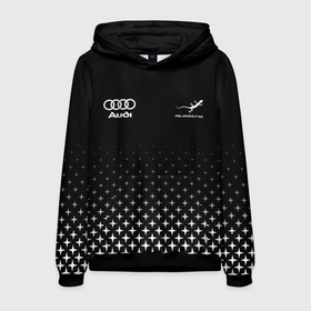 Мужская толстовка 3D с принтом Audi, Ауди, Звезды в Ухте, 100% полиэстер | двухслойный капюшон со шнурком для регулировки, мягкие манжеты на рукавах и по низу толстовки, спереди карман-кенгуру с мягким внутренним слоем. | audi | auto | quattro | авто | автомобиль | ауди | марка | машина