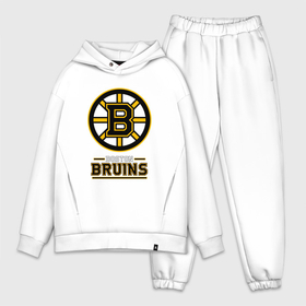 Мужской костюм хлопок OVERSIZE с принтом Boston Bruins , Бостон Брюинз в Курске,  |  | boston | boston bruins | bruins | hockey | nhl | usa | бостон | бостон брюинз | нхл | спорт | сша | хоккей | шайба