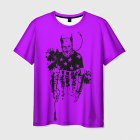 Мужская футболка 3D с принтом The Prodigy   Кит Флинт , 100% полиэфир | прямой крой, круглый вырез горловины, длина до линии бедер | the prodigy | бигбит | британия | кит флинт | продиджи | электронная музыка