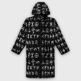 Дождевик унисекс 3D с принтом рунический принт в городе Новоалтайск,  |  | ethnic | folk | nordic | runes | scandinavia | slav | vikings | викинги | руны | русь | скандинавия | славяне | фолк | фольклор | этника | этно | язычество