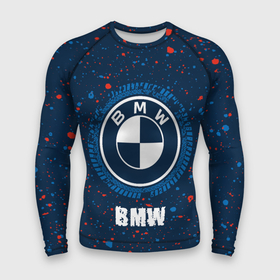 Мужской рашгард 3D с принтом BMW  BMW + Брызги ,  |  | auto | b m w | bmv | bmw | logo | m power | moto | paint | performance | power | series | sport | авто | б м в | бмв | брызги | краска | лого | логотип | марка | мото | перфоманс | символ | спорт
