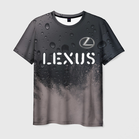 Мужская футболка 3D с принтом LEXUS | Lexus   Краски , 100% полиэфир | прямой крой, круглый вырез горловины, длина до линии бедер | auto | lexus | logo | moto | symbol | авто | автомобиль | гонки | краска | краски | лексус | лого | логотип | логотипы | марка | машина | мото | символ | символы
