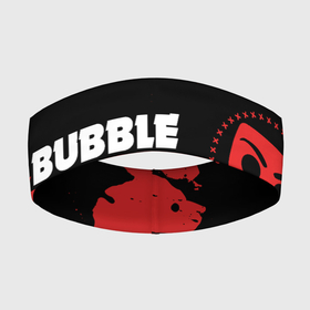 Повязка на голову 3D с принтом BUBBLE KVASS   Брызги ,  |  | brawl | bubble | game | games | kvas | logo | meme | memes | paint | stars | бабл | бравл | брызги | игра | игры | квас | краска | лого | логотип | мем | мемы | символ | старс