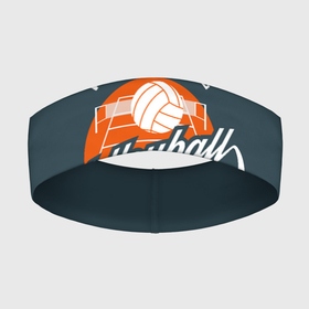 Повязка на голову 3D с принтом Volleyball (Волейбол) в Петрозаводске,  |  | a game | ball | championship | club | league | playground | sport | team | tournament | volleyball | волейбол | волейбольный мяч | игра | клуб | лига | площадка | спорт | турнир | чемпионат