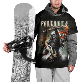 Накидка на куртку 3D с принтом Powerwolf Call of the Wild в Белгороде, 100% полиэстер |  | call of the wild | heavy metal | metal | powerwolf | группы | метал | музыка | пауэрметал | рок | хевиметал