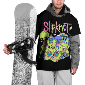 Накидка на куртку 3D с принтом Slipknot cuties в Курске, 100% полиэстер |  | slipknot | we are not your kind | альтернативный метал | грувметал | группы | метал | музыка | нюметал | слипнот