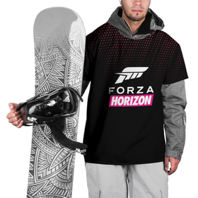 Накидка на куртку 3D с принтом Форза forza horizon , 100% полиэстер |  | forza horizon | forza horizon 5 | видео игра | гонки | форза
